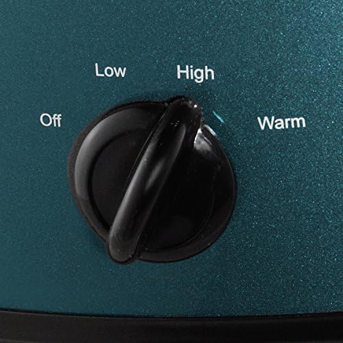 Crock-Pot 7 Quart Manual Slow Cooker – Turquoise kv yy nu nr yu 1h