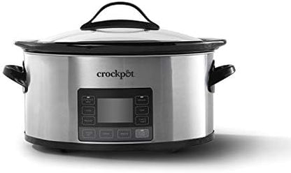Crock-Pot MyTime 6 Quart Programmable Slow Cooker 7e qn 6n zt 34 46