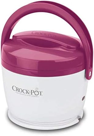 Crock-Pot Lunch Crock Portable Food Warmer 20oz – Pink ja 7q ua la lw g7