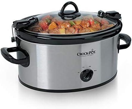 Crock-Pot Cook & Carry 6 Quart Portable Slow Cooker jf fv ks kw s7 8p