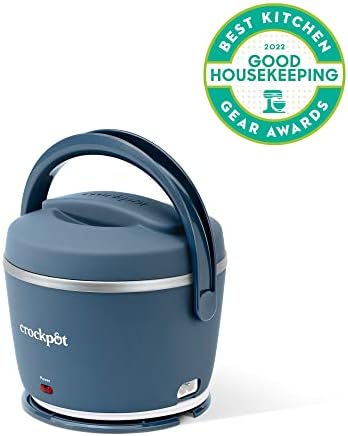Crock-Pot Electric Lunch Box Food Warmer 20oz – Faded Blue uc y2 6p x6 zp hf