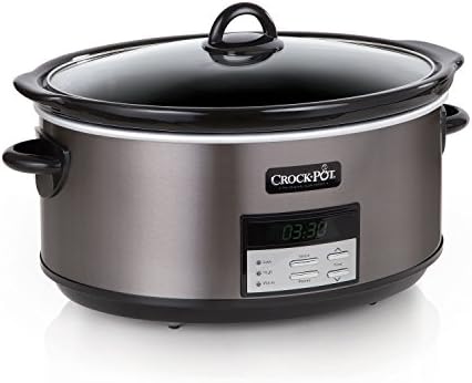 Crock-Pot 8 Quart Programmable Slow Cooker with Auto Warm 78 at nb yl ik mc