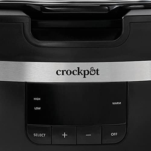 Crock-Pot Thermoshield 6 Quart Slow Cooker with Carry Handles x9 6d 96 k4 50 wk