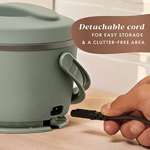Crock-Pot Portable Electric Lunch Box Food Warmer – Green w8 y7 7u gh 4j c6