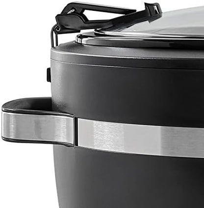 Crock-Pot Thermoshield 6 Quart Slow Cooker with Carry Handles x9 6d 96 k4 50 wk