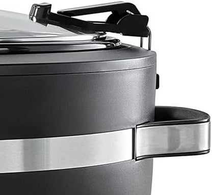 Crock-Pot Thermoshield 6 Quart Slow Cooker with Carry Handles x9 6d 96 k4 50 wk