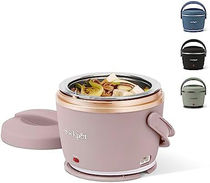 Crock-Pot Electric Lunch Box Food Warmer 20oz – Blush Pink 62 w5 kx 4l 5z q5