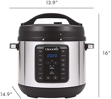 Crock-Pot 8 Quart Express Crock Multi-Use Pressure Cooker ml 67 cn qw d9 k3