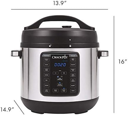 Crock-Pot 8 Quart Express Crock Multi-Use Pressure Cooker ml 67 cn qw d9 k3