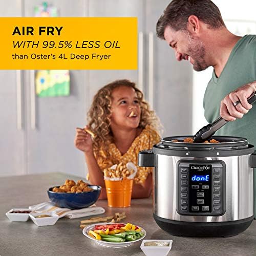 Crock-Pot Express Crisp 8 Quart 10-in-1 Pressure Cooker po 6d 34 ix z0 w4