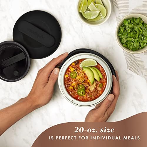 Crock-Pot Electric Lunch Box Food Warmer 20oz – Black 1k h1 q0 z3 tx 2d