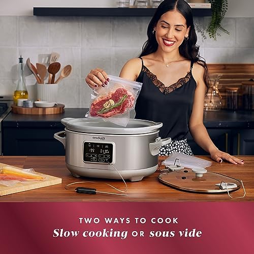 Crock-Pot 7 Quart Programmable Cook & Carry Slow Cooker l8 zs zs t1 87 vy