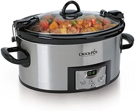 Crock-Pot Cook & Carry 6 Quart Programmable Slow Cooker 9u vv yz if sz vv
