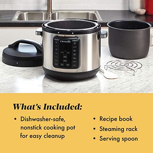 Crock-Pot 8 Quart Express Crock Multi-Use Pressure Cooker ml 67 cn qw d9 s6