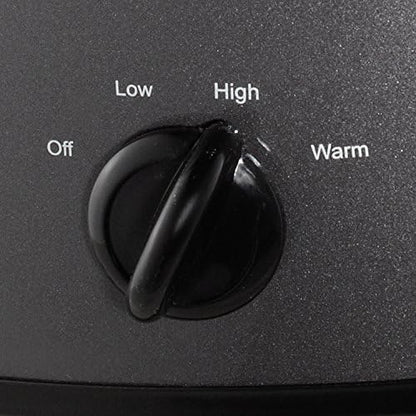 Crock-Pot 7 Quart Slow Cooker – Charcoal 61 b1 63 5o nv 62