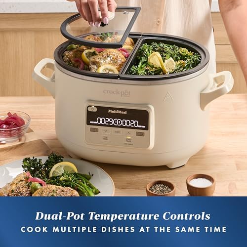 Crock-Pot MultiMeal Multicooker with Programmable Slow Cooker d0 f9 68 vq gz pv