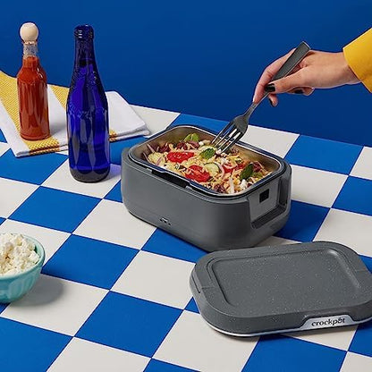 Crock-Pot Portable Electric Lunch Box Food Warmer 28oz k9 oj 78 em pu 0r