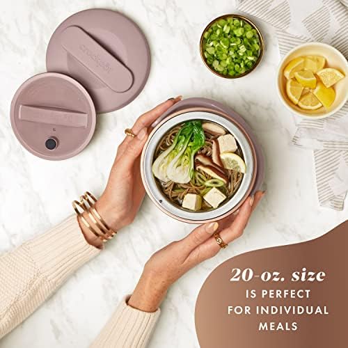Crock-Pot Electric Lunch Box Food Warmer 20oz – Blush Pink 62 w5 kx 4l 5z q5