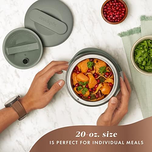 Crock-Pot Portable Electric Lunch Box Food Warmer – Green w8 y7 7u gh 4j c6