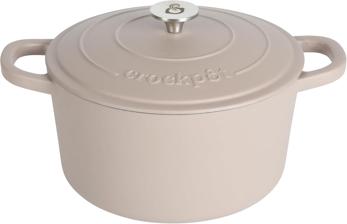 Crock-Pot 3 Quart Enameled Cast Iron Dutch Oven – Aqua 4m hv rh zm 8o 6i