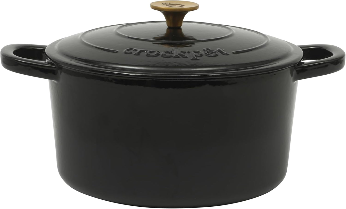 Crock-Pot 3 Quart Enameled Cast Iron Dutch Oven – Aqua 4m hv rh zm 8o 6i