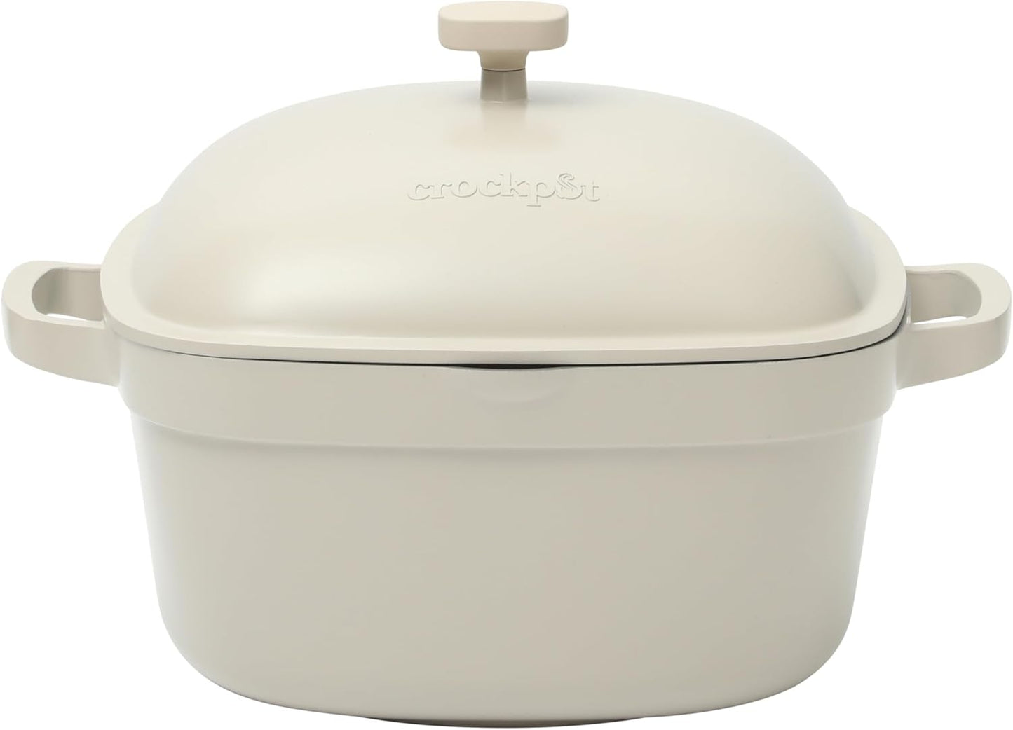 Crock-Pot 3 Quart Enameled Cast Iron Dutch Oven – Aqua 4m hv rh zm 8o 6i