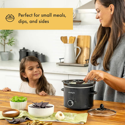 Crock-Pot 2 Quart Mini Slow Cooker – Classic Compact Cooker ec 7n rq cs ty ag