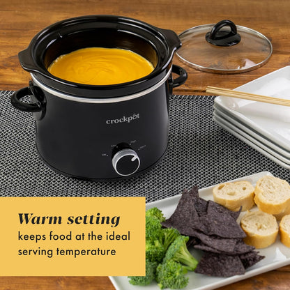 Crock-Pot 2 Quart Mini Slow Cooker – Classic Compact Cooker ec 7n rq cs ty ag